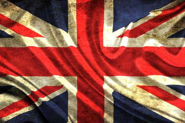 古いイギリスの国旗