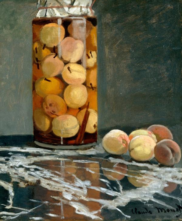 クロード・モネ　「桃の瓶」