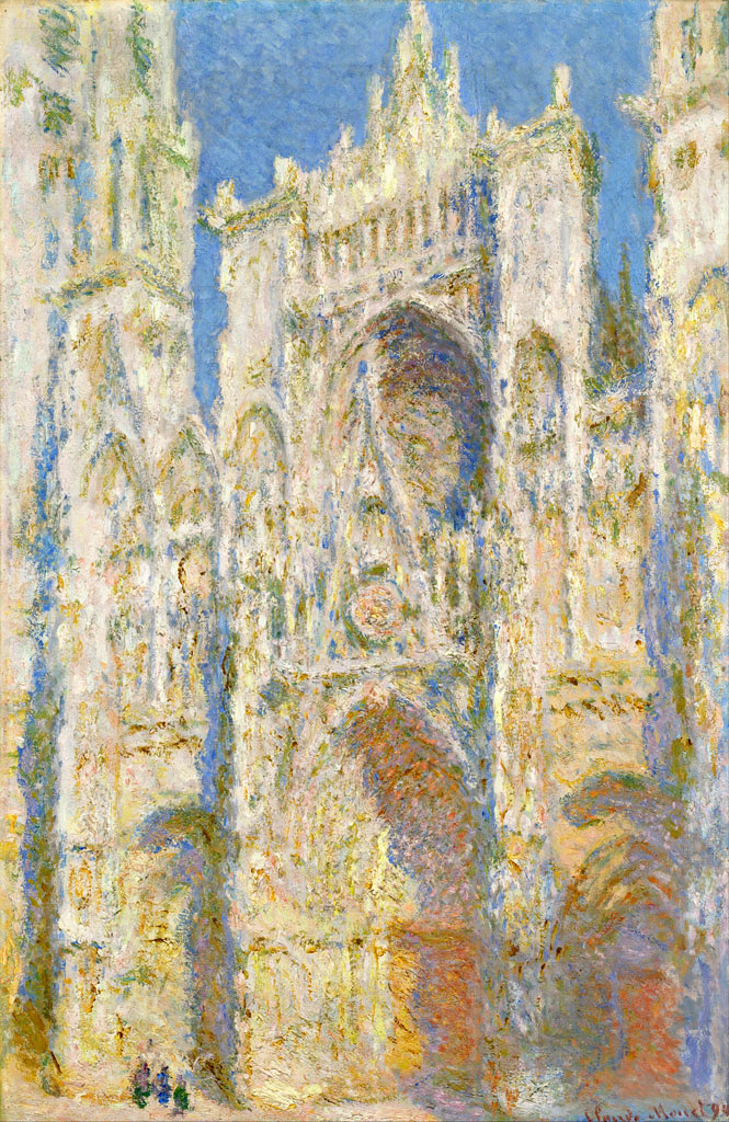 クロード モネ ルーアン大聖堂 太陽光 の画像 ジーソザイ