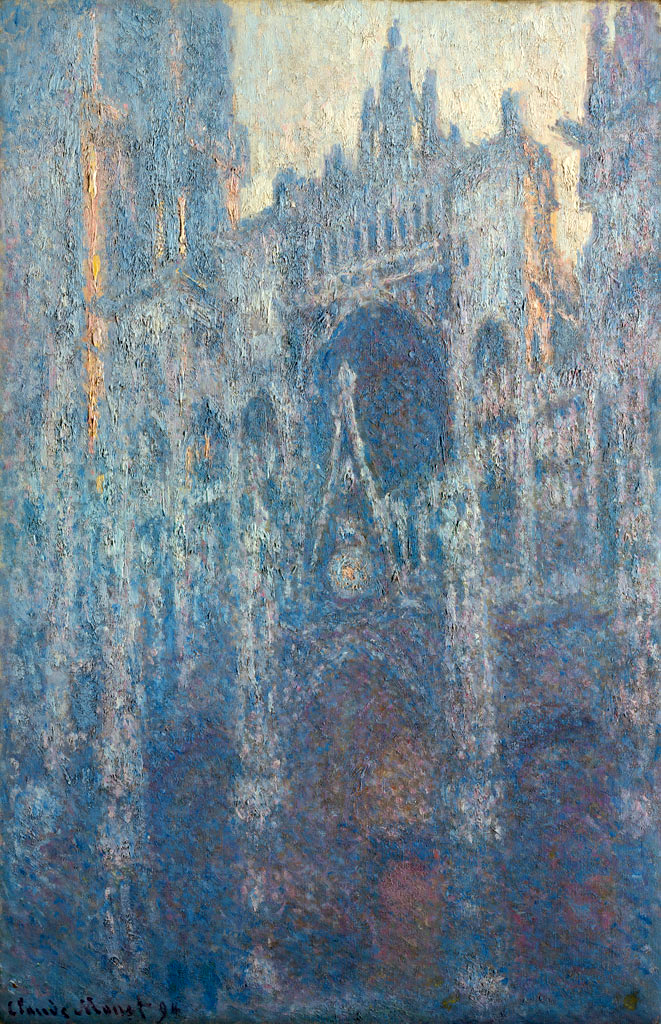 クロード・モネ 「朝日の中のルーアン大聖堂」の画像 - ジーソザイ