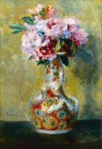 ピエール＝オーギュスト・ルノワール　「花瓶の花束」