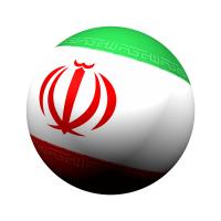 球体　イランの国旗
