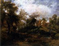 ジョン・コンスタブル「教会の耕地」1830
